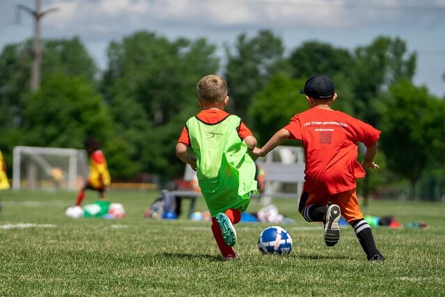 Photo entrainement foot section U6